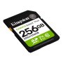 Kingston Canvas Select Plus , 256 GB , SD , Flash memory class Class 10, UHS-I, U1/U3, Video Class 10/30