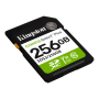 Kingston Select Plus , 256 GB , SD , Flash memory class Class 10, UHS-I, U1/U3, Video Class 10/30