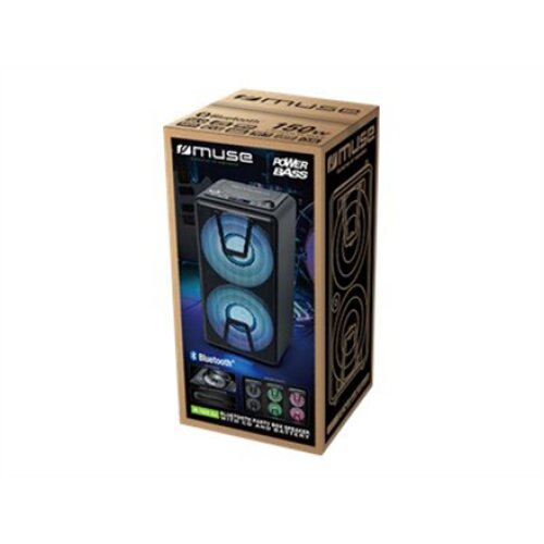 Muse , Party Box Speaker , M-1820 DJ , 150 W , Bluetooth , Wireless connection , Black