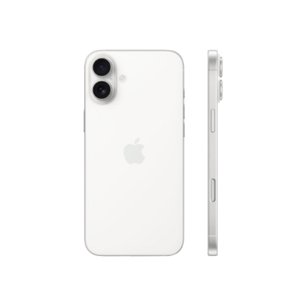 Apple iPhone 16 Plus , White , 6.7 , Super Retina XDR , 2796 x 1290 pixels , A18 , Internal RAM 8 GB , 128 GB , Dual SIM , 4G , 5G , Main camera resolution 48+12 MP , Secondary camera resolution 12 MP , iOS , 18