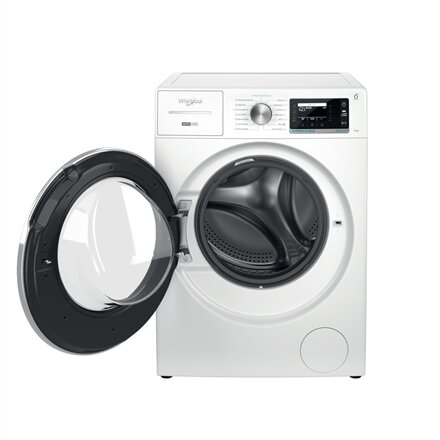 Whirlpool Washing machine , W8 99AD SILENCE EE , Energy efficiency class A , Front loading , Washing capacity 9 kg , 1400 RPM , Depth 64.3 cm , Width 59.9 cm , LCD , Steam function , Direct drive , White