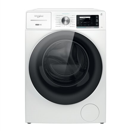 Whirlpool Washing machine , W8 99AD SILENCE EE , Energy efficiency class A , Front loading , Washing capacity 9 kg , 1400 RPM , Depth 64.3 cm , Width 59.9 cm , LCD , Steam function , Direct drive , White