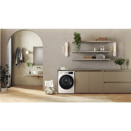 Whirlpool Washing machine , W8 99AD SILENCE EE , Energy efficiency class A , Front loading , Washing capacity 9 kg , 1400 RPM , Depth 64.3 cm , Width 59.9 cm , LCD , Steam function , Direct drive , White