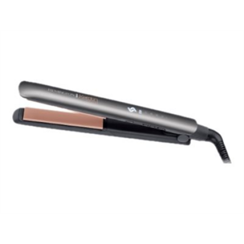 Remington , Hair Straightener , S8598 Smartpro , Ceramic heating system , Display Digital , Temperature (min) 150 °C , Temperature (max) 230 °C , Number of heating levels 5 , Grey