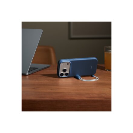 Apple iPhone 17 Pro Kickstand Case with MagSafe and Camera Control - Bedrock Blue , Apple