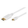 Goobay , Mini DisplayPort adapter cable 1.2 , 52858 , Mini DisplayPort plug , DisplayPort plug , 1 m , Gold-Plated connectors