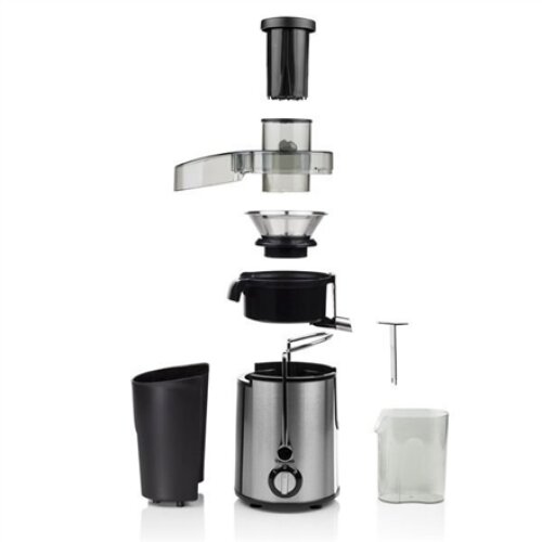 Juicer , Tristar , SC-2284 , Type Centrifugal juicer , Black/Stainless steel , 400 W , Number of speeds 2