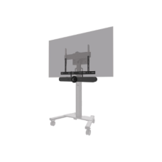 Neomounts Floor stand , AV30-500BL Videobar Kit , Height adjustment , 43-110 , Maximum weight (capacity) 10 kg , Black