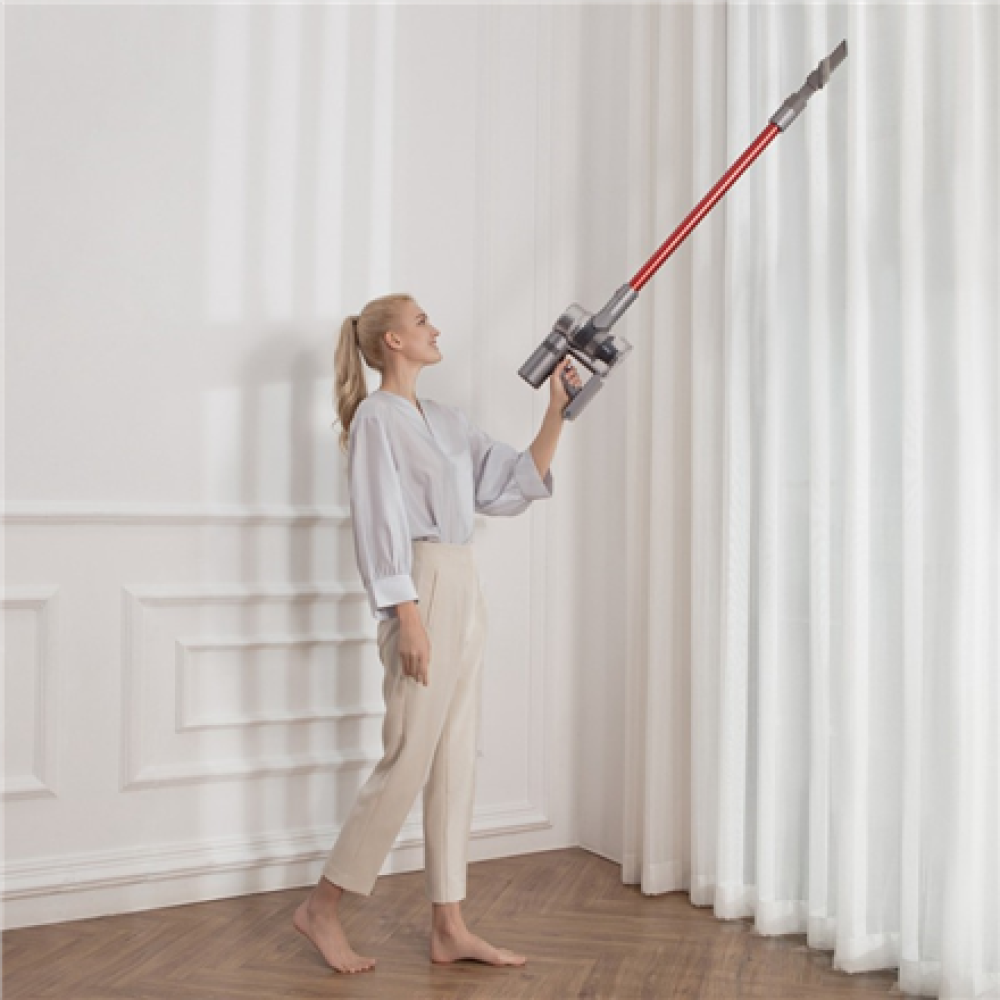 Dreame , Vacuum Cleaner , V11 , Cordless operating , Handstick , 450 W , 25.2 V , Operating time (max) 90 min , Grey/Red , Warranty 24 month(s)