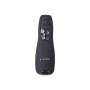 Gembird , Wireless presenter with laser pointer , WP-L-02 , Black , Depth 25 mm , Height 105 mm , Red laser pointer. 4 buttons to control most used PowerPoint presentation functions. Interface: USB. Presenter control distance: up to 10 m. , Yes , Weight 8