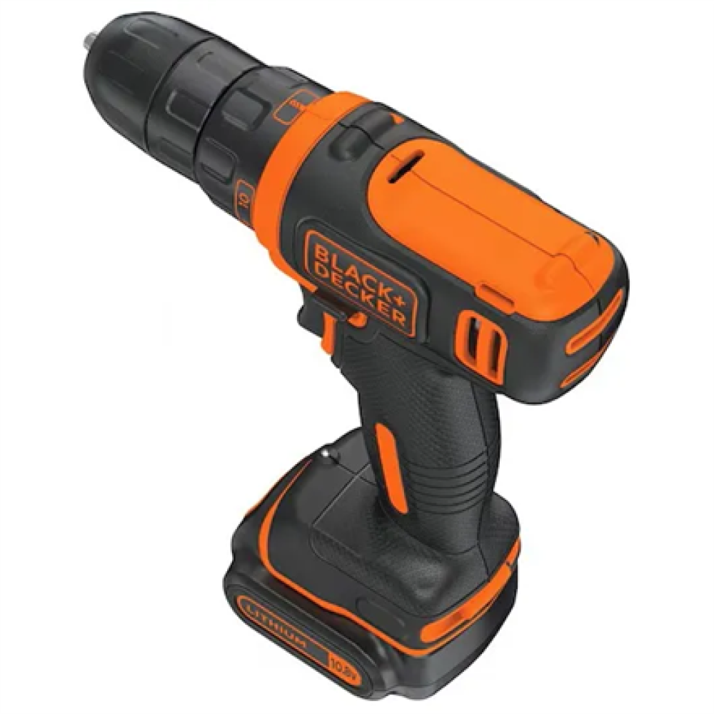 BLACK & DECKER Drill Driver, 10.8 V, 1x1.5 Ah , BDCDD12-QW