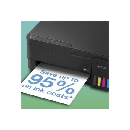 Epson EcoTank , L3352 , Inkjet , Colour , Multifuction Printer , A4 , Wi-Fi , Black