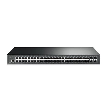 TP-LINK , Switch , T2600G-52TS , Managed L2 , Rackmountable , Gigabit Ethernet (copper) ports quantity 48 , SFP ports quantity 4