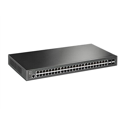TP-LINK , Switch , T2600G-52TS , Managed L2 , Rackmountable , Gigabit Ethernet (copper) ports quantity 48 , SFP ports quantity 4