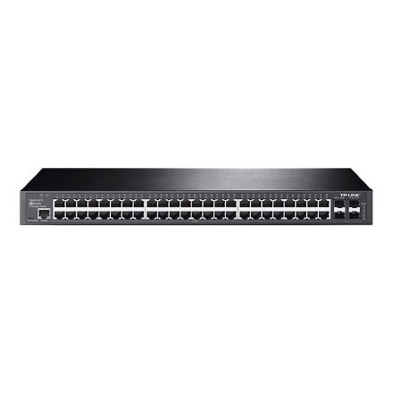 TP-LINK , Switch , T2600G-52TS , Managed L2 , Rackmountable , Gigabit Ethernet (copper) ports quantity 48 , SFP ports quantity 4