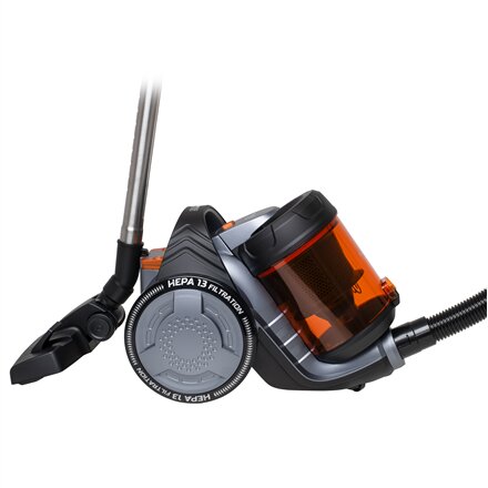 Adler Cyclone Vacuum Cleaner , AD 7065 , Bagless , Power 700 W , Dust capacity 1.6 L , Black/Red