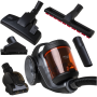 Adler Cyclone Vacuum Cleaner , AD 7065 , Bagless , Power 700 W , Dust capacity 1.6 L , Black/Red