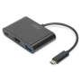 Digitus USB Type-C HDMI Multiport Adapter , DA-70855 , 0.15 m , Black , USB Type-C