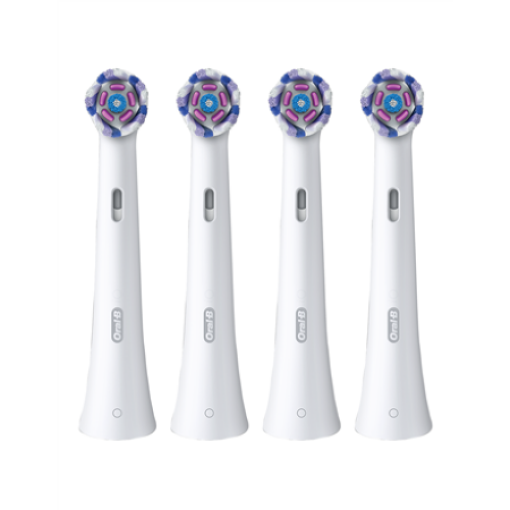 Oral-B , Toothbrush replacement , iO Radiant White , Heads , For adults , Number of brush heads included 4 , Number of teeth brushing modes Does not apply , White