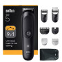 Braun 9-in-1 Grooming Kit , All-in-One Kit Series 5 AIO5540 , Cordless , Number of length steps 14 , Black