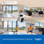 TP-LINK , Tapo C245D , Dual Lens Pan/Tilt Security Camera , Dome , 3 MP , 3.1mm/F1.6 , MicroSD Card up to 512 GB