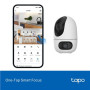 TP-LINK , Tapo C245D , Dual Lens Pan/Tilt Security Camera , Dome , 3 MP , 3.1mm/F1.6 , MicroSD Card up to 512 GB