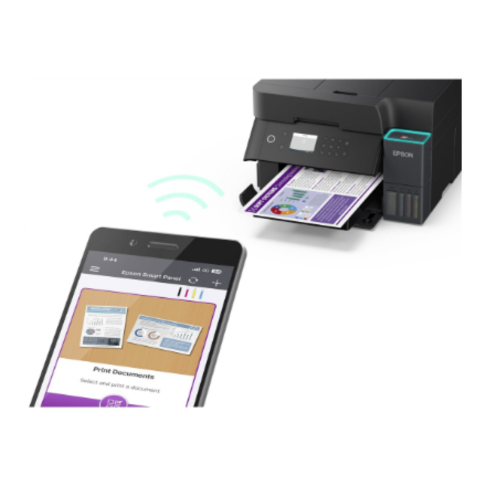 Epson Multifunctional printer , EcoTank L6370 , Inkjet , Colour , A4 , Wi-Fi , Black