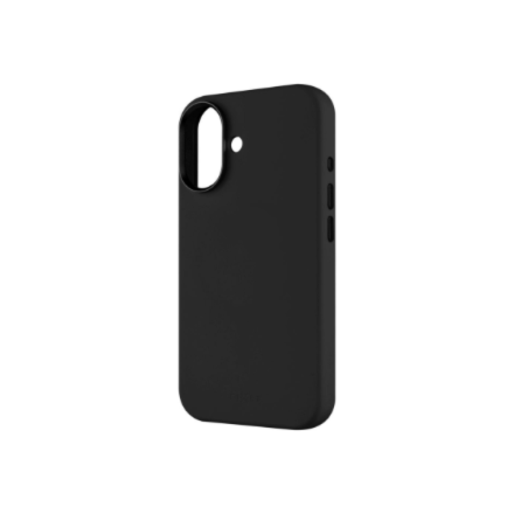Fixed Back cover , Apple , iPhone 17 , Liquid silicon , Black , MagFlow