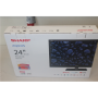 SALE OUT. Sharp 24EE3E 24” (60cm) HD Ready Smart TV Sharp 24EE3E 24 (60 cm), Smart TV, Linux, HD, 1366 x 768, Wi-Fi, DVB-T/T2/C/S/S2, Black, USED AS DEMO