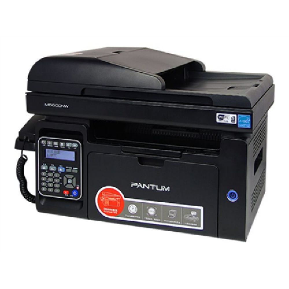 Pantum Multifunctional printer , M6600NW , Laser , Mono , 4-in-1 , A4 , Wi-Fi , Black