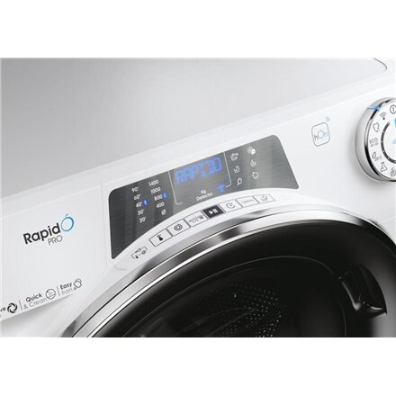 Candy Washing machine , RP4 476BWMBC/1-S , Energy efficiency class A , Front loading , Washing capacity 7 kg , 1400 RPM , Depth 45 cm , Width 60 cm , Display , 6-digit , Steam function , Wi-Fi , White