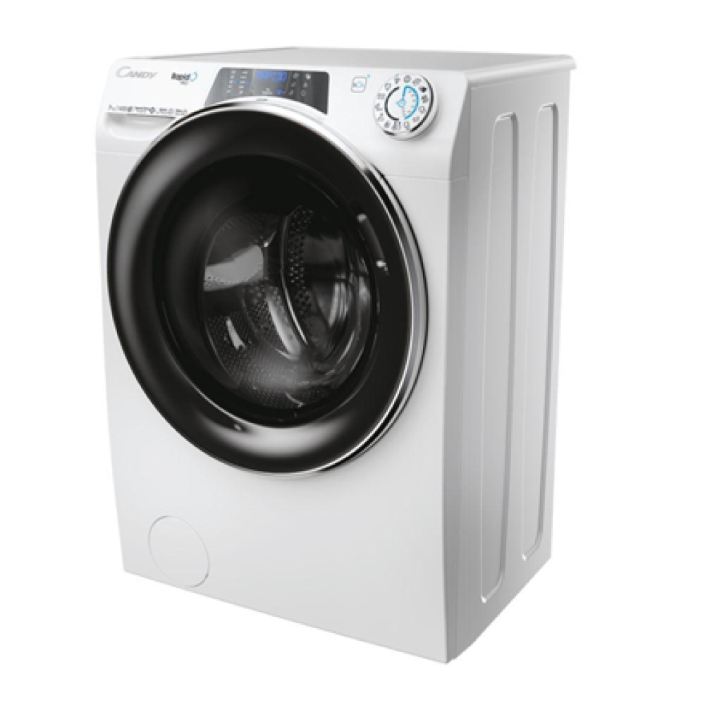 RP4 476BWMBC/1-S Candy Washing machine , RP4 476BWMBC/1-S , Energy efficiency class A , Front loading , Washing capacity 7 kg , 1400 RPM , Depth 45 cm , Width 60 cm , Display , 6-digit , Steam function , Wi-Fi , White