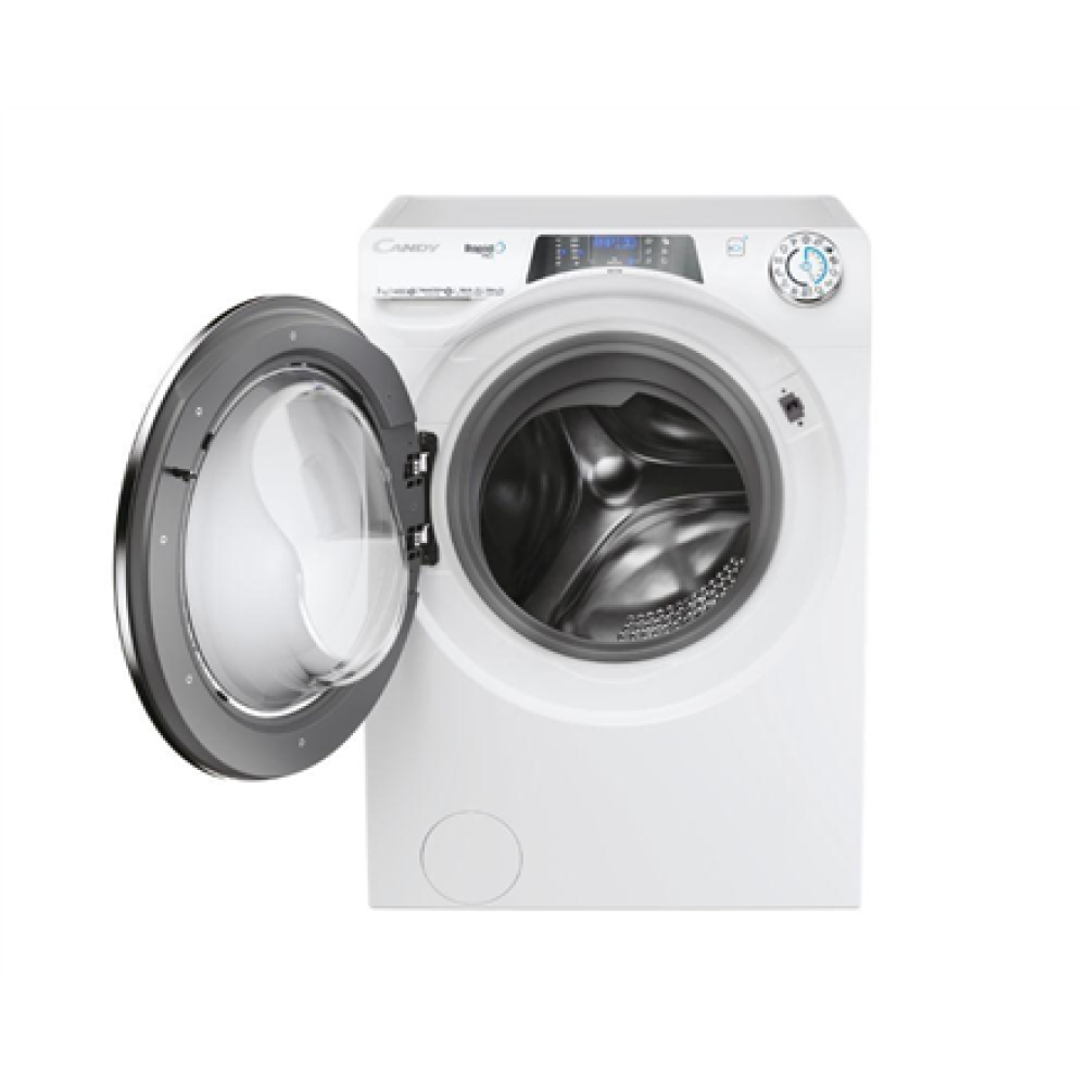 RP4 476BWMBC/1-S Candy Washing machine , RP4 476BWMBC/1-S , Energy efficiency class A , Front loading , Washing capacity 7 kg , 1400 RPM , Depth 45 cm , Width 60 cm , Display , 6-digit , Steam function , Wi-Fi , White