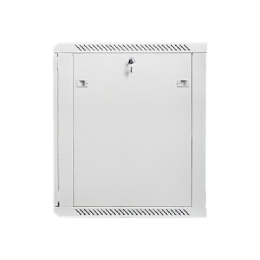 Lanberg , Rack cabinet 19 wall-mount 15U/600x600 (flat pack) with glass door , WF01-6615-10S , Grey