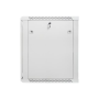Lanberg , Rack cabinet 19 wall-mount 15U/600x600 (flat pack) with glass door , WF01-6615-10S , Grey