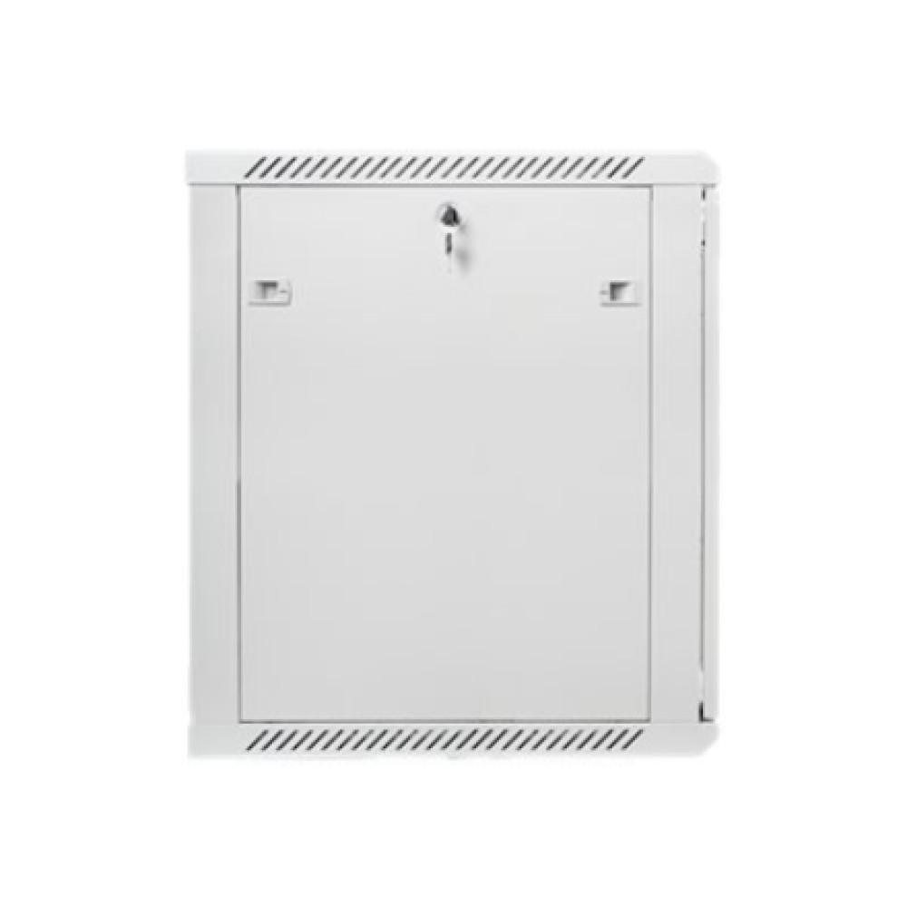 Lanberg , Rack cabinet 19 wall-mount 15U/600x600 (flat pack) with glass door , WF01-6615-10S , Grey