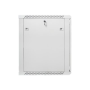 Lanberg , Rack cabinet 19 wall-mount 15U/600x600 (flat pack) with glass door , WF01-6615-10S , Grey
