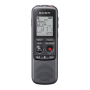 Sony , ICD-PX240 , Black, Grey , LCD Display , MP3 playback , MAX. RECORDING TIME MP3 8KBPS (MONAURAL)1043 Hrs 0 MinMAX. RECORDING TIME MP3 48KBPS (MONAURAL)173 Hrs 0 MinMAX. RECORDING TIME MP3 128KBPS65 Hrs 10 MinMAX. RECORDING TIME MP3 192KBPS43 Hrs 25 