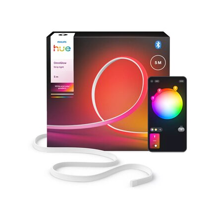 Philips Hue OmniGlow Lightstrip 5 m , 40 W , Bluetooth, Zigbee