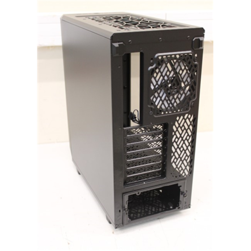 SALE OUT. Fractal Design Meshify 2 Compact Lite RGB Black TG Light , Fractal Design , Meshify 2 Compact Lite RGB , Side window , Black TG Light , Mid-Tower , DAMAGED PACKAGING, BENT SCREW AND PSU MOUNT PLACE , Power supply included No , ATX
