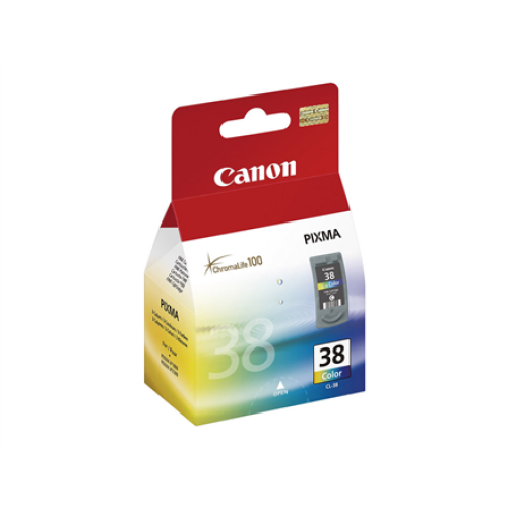 Canon CL-38 Tri-Colour , Ink Cartridge , Cyan, Magenta, Yellow