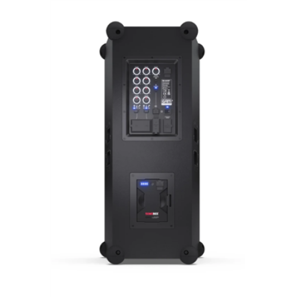 Sharp SumoBox CP-LS100 High Performance Portable Speaker , Sharp , Portable Speaker , SUMOBOX CP-LS100 High Performance , 120 W , Bluetooth , Black , Portable , Wireless connection