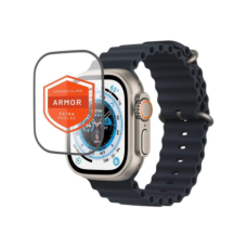 Fixed , Armor Tempered Glass for Apple Watch Ultra 49mm/Ultra 2 49mm , Black