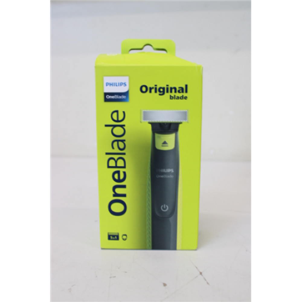 SALE OUT. Philips QP2721/20 OneBlade Shaver/Trimmer, Face, Black/Yellow , Philips OneBlade Shaver/Trimmer, Face , QP2721/20 , Operating time (max) 45 min , Wet & Dry , NiMH , Black/Yellow , DAMAGED PACKAGING