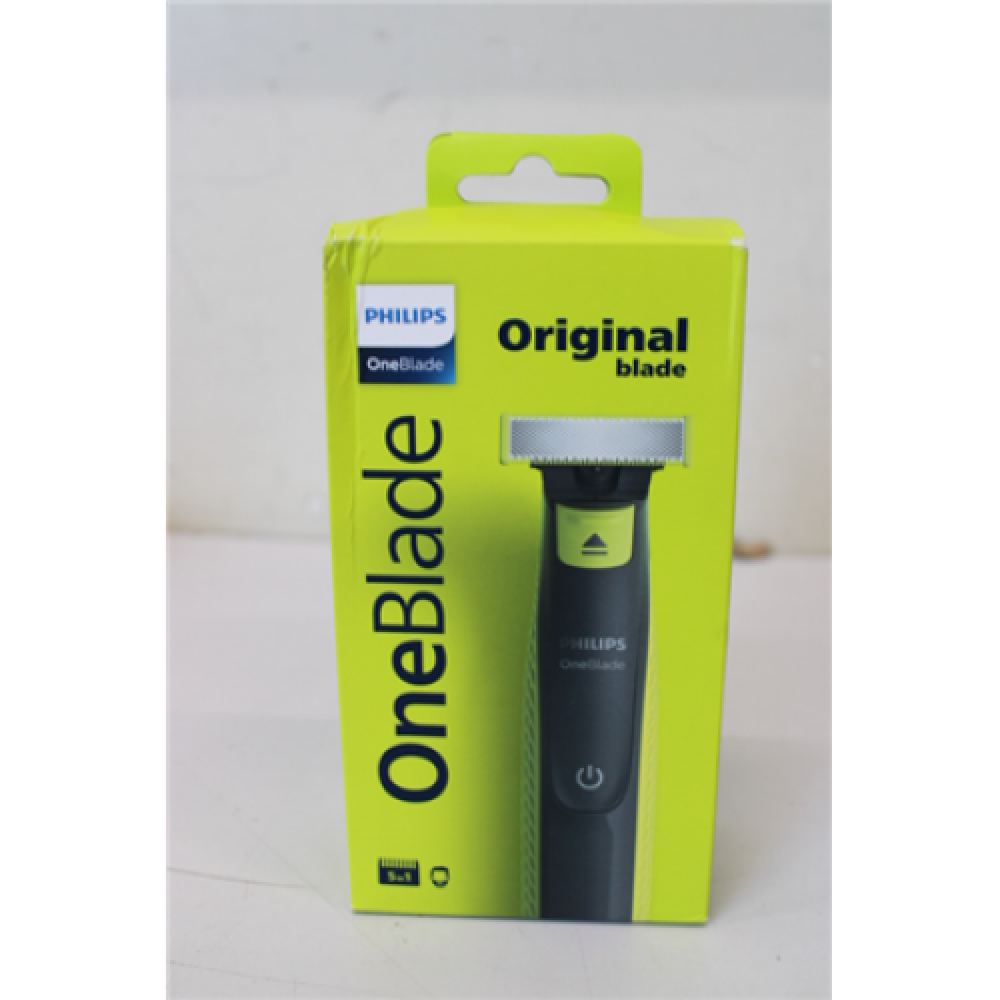 SALE OUT. Philips QP2721/20 OneBlade Shaver/Trimmer, Face, Black/Yellow , Philips OneBlade Shaver/Trimmer, Face , QP2721/20 , Operating time (max) 45 min , Wet & Dry , NiMH , Black/Yellow , DAMAGED PACKAGING