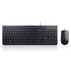 Lenovo , Black , Essential , Essential Wired Keyboard and Mouse Combo - Lithuanian , Keyboard and Mouse Set , Wired , EN/LT , Black