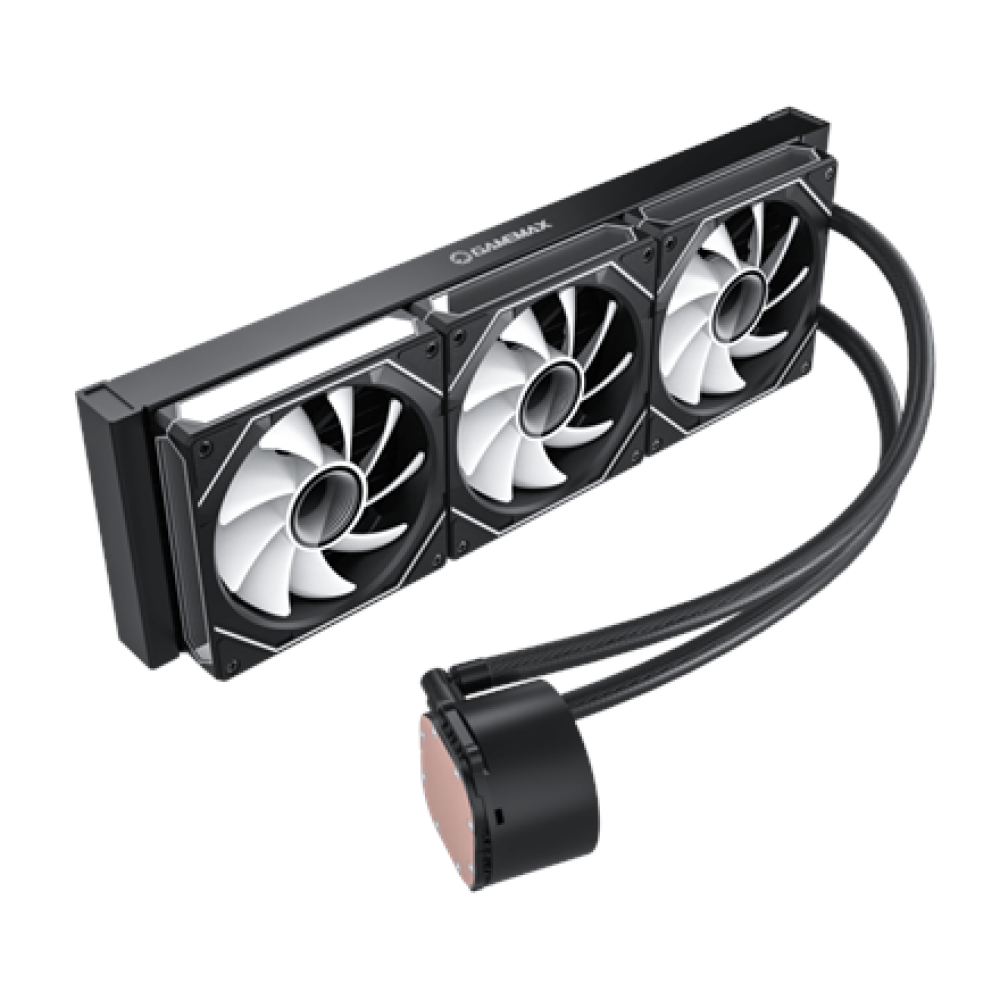Gamemax CPU Liquid Cooler , ICEBURG 360 DIGITAL BK , Black