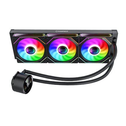 Gamemax CPU Liquid Cooler , ICEBURG 360 DIGITAL BK , Black