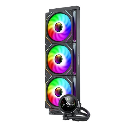 Gamemax CPU Liquid Cooler , ICEBURG 360 DIGITAL BK , Black