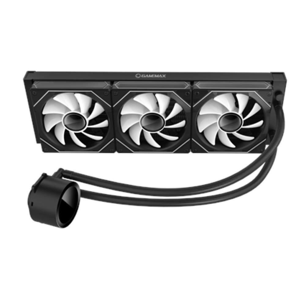 Gamemax CPU Liquid Cooler , ICEBURG 360 DIGITAL BK , Black